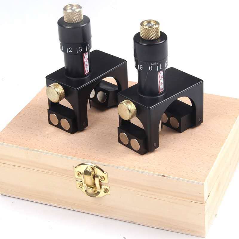 Calibrador magnetico de cuchillas de Garlopa Cepillo