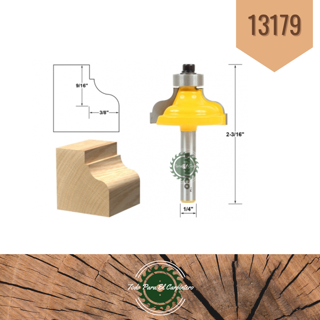 Fresa para moldurar copiador Yonico 13179