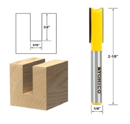 Fresa agujerear y ranurar Yonico 14156 - Imagen 2