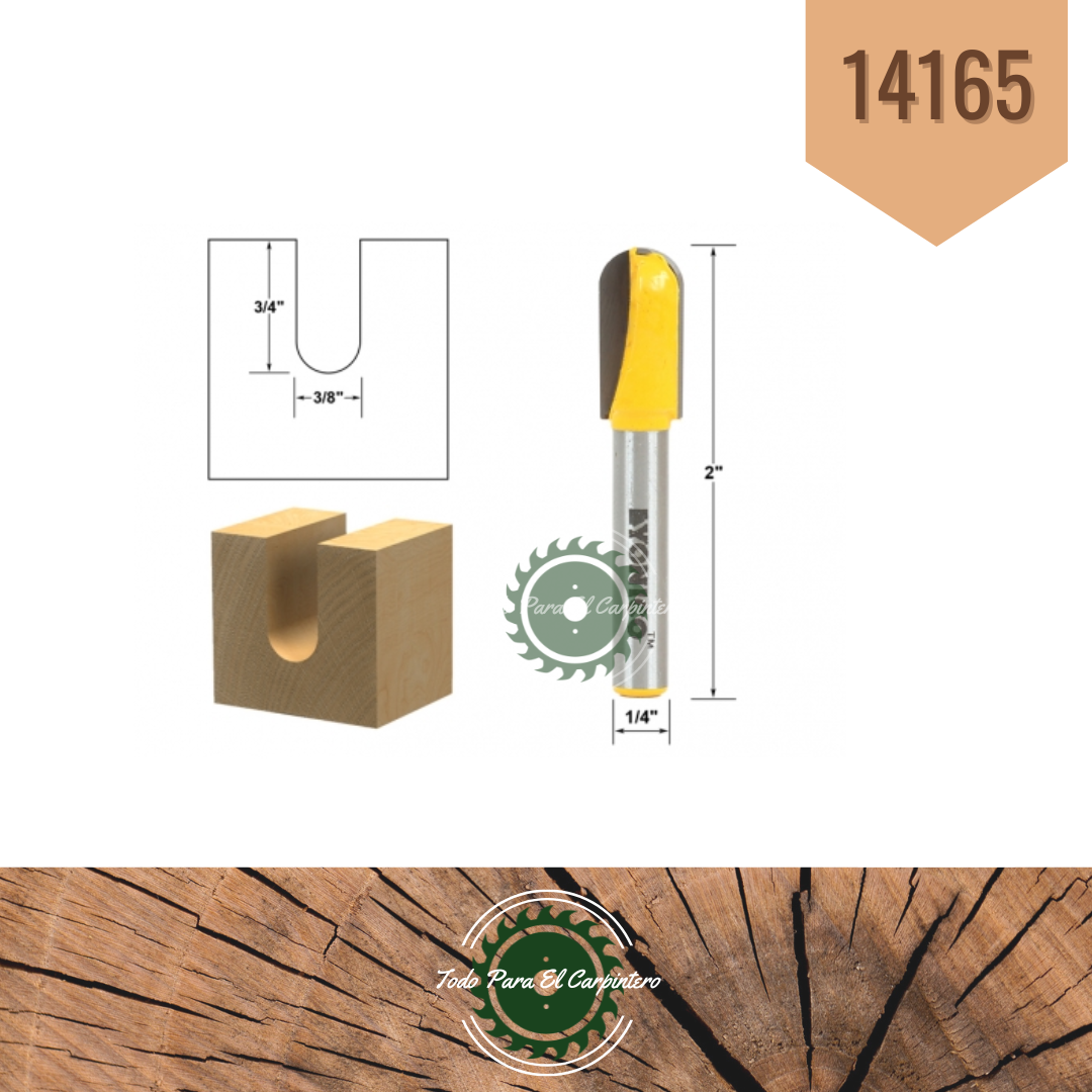Fresa nariz redonda Yonico 14165 | TPC Tools