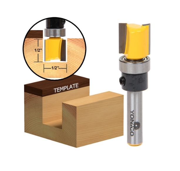 Fresa Copiadora invertida Yonico 14169 - Imagen 2