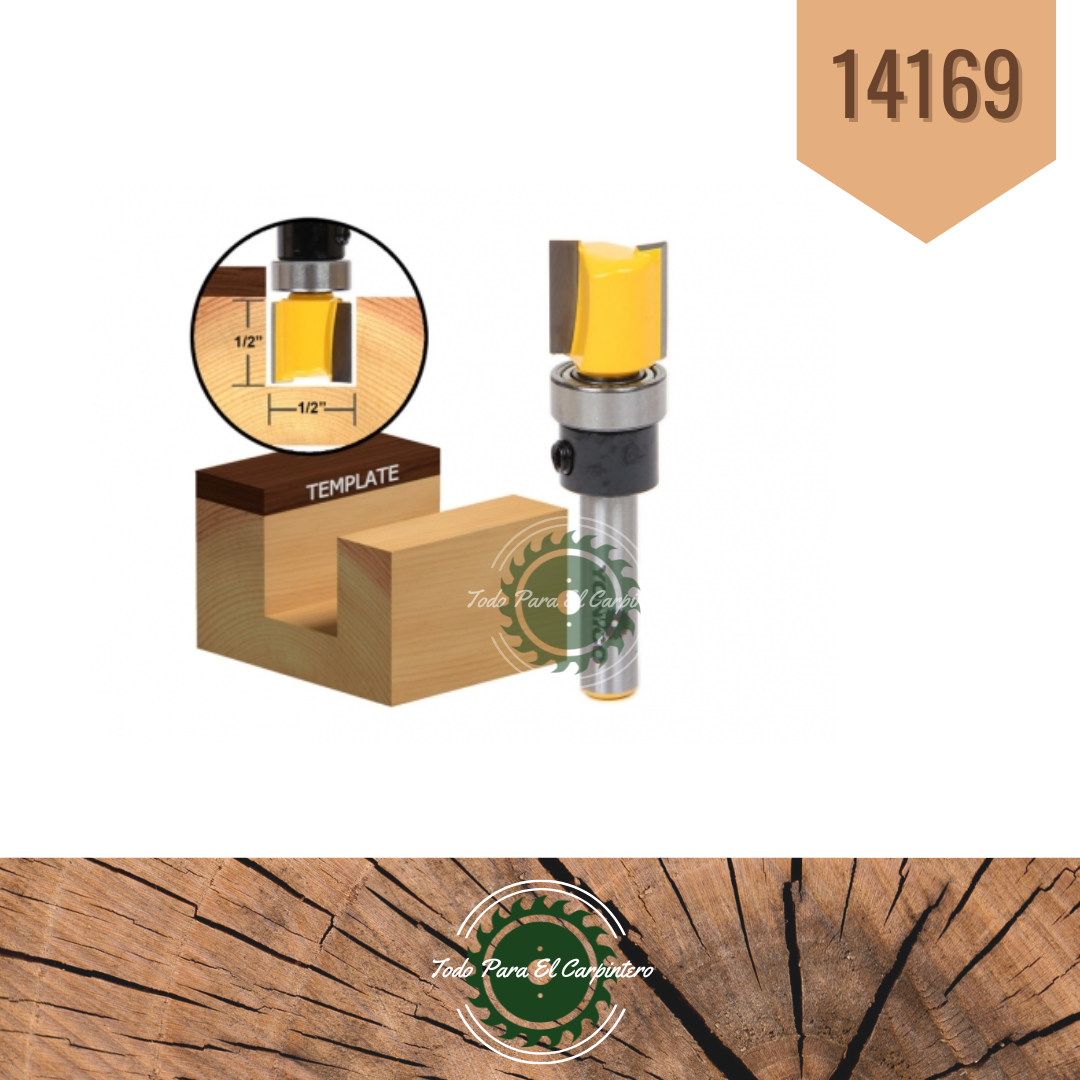 Fresa Copiadora invertida Yonico 14169