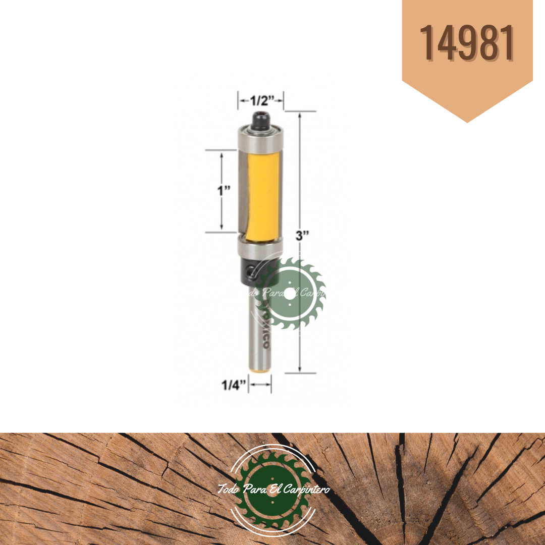 Fresa doble copiador Yonico 14981