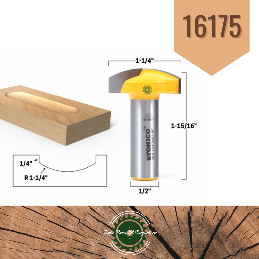 Fresa Bowls Yonico 16175 | TPC Tools