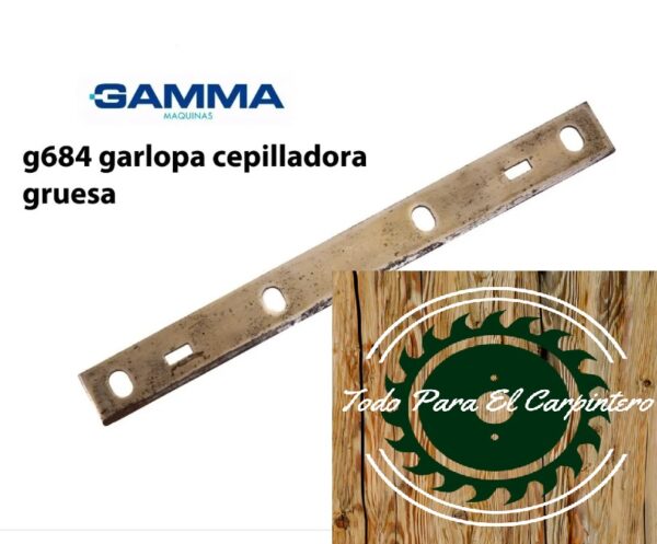 Juego de cuchillas Gamma 684 Modelo Viejo