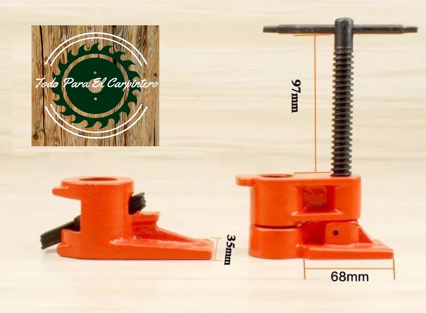 Prensa tubo fundicion 3/4" 19 mm - Imagen 3