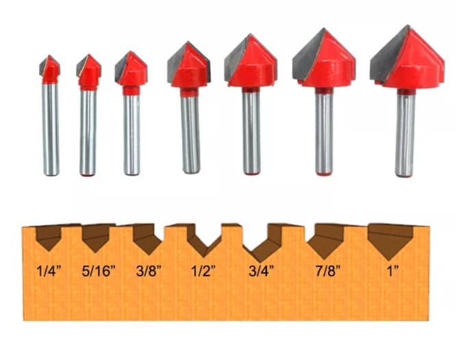 Fresa punta 90° x 3/8 TPC 50214 - Imagen 4