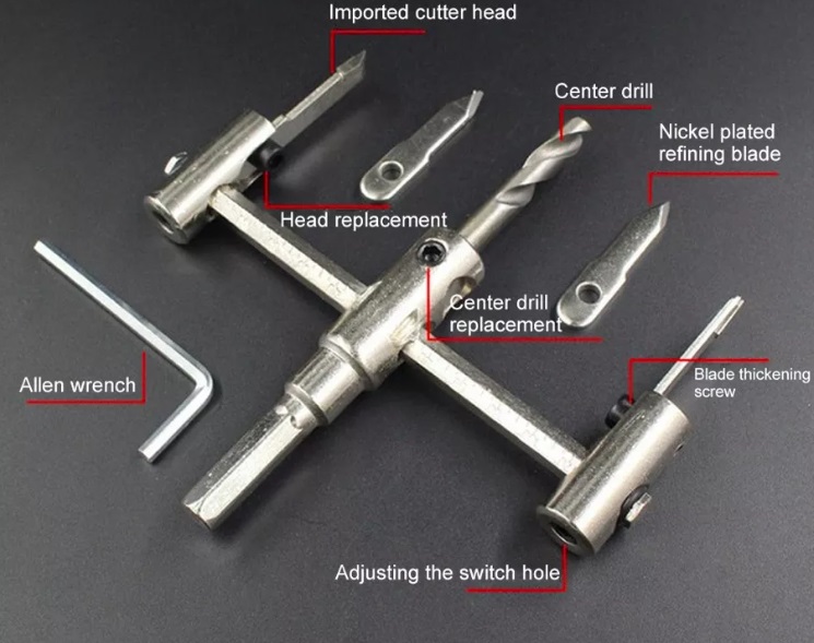 Mecha Radial 40-120 mm TPC TOOLS 50247 - Imagen 5
