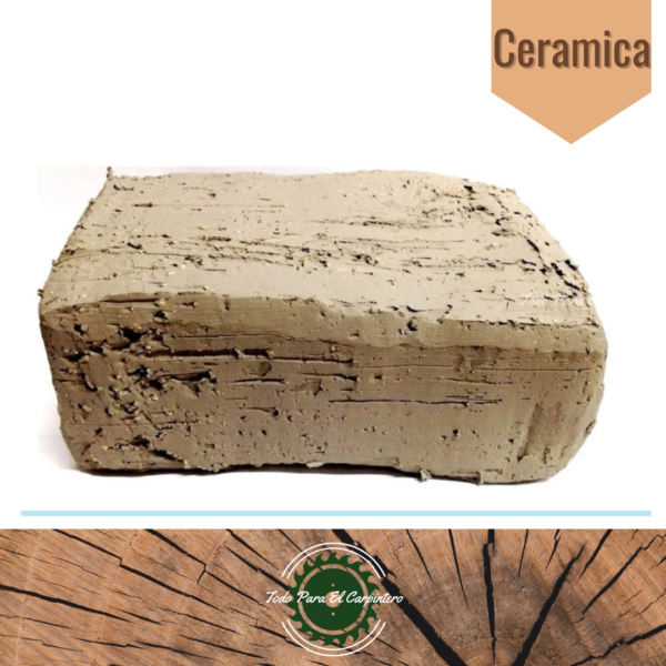 Arcilla Blanca con Chamote Horneable Chilavert