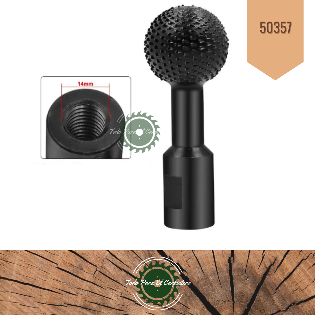 Esfera escofina de desvaste para amoladora angular - Imagen 3