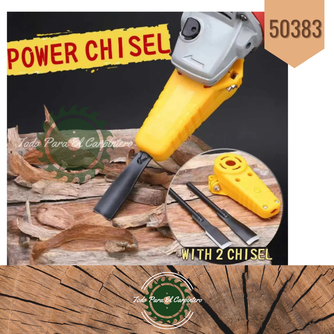 Adaptador para amoladora cuchillas de profundidad Gubias electrica - Imagen 4