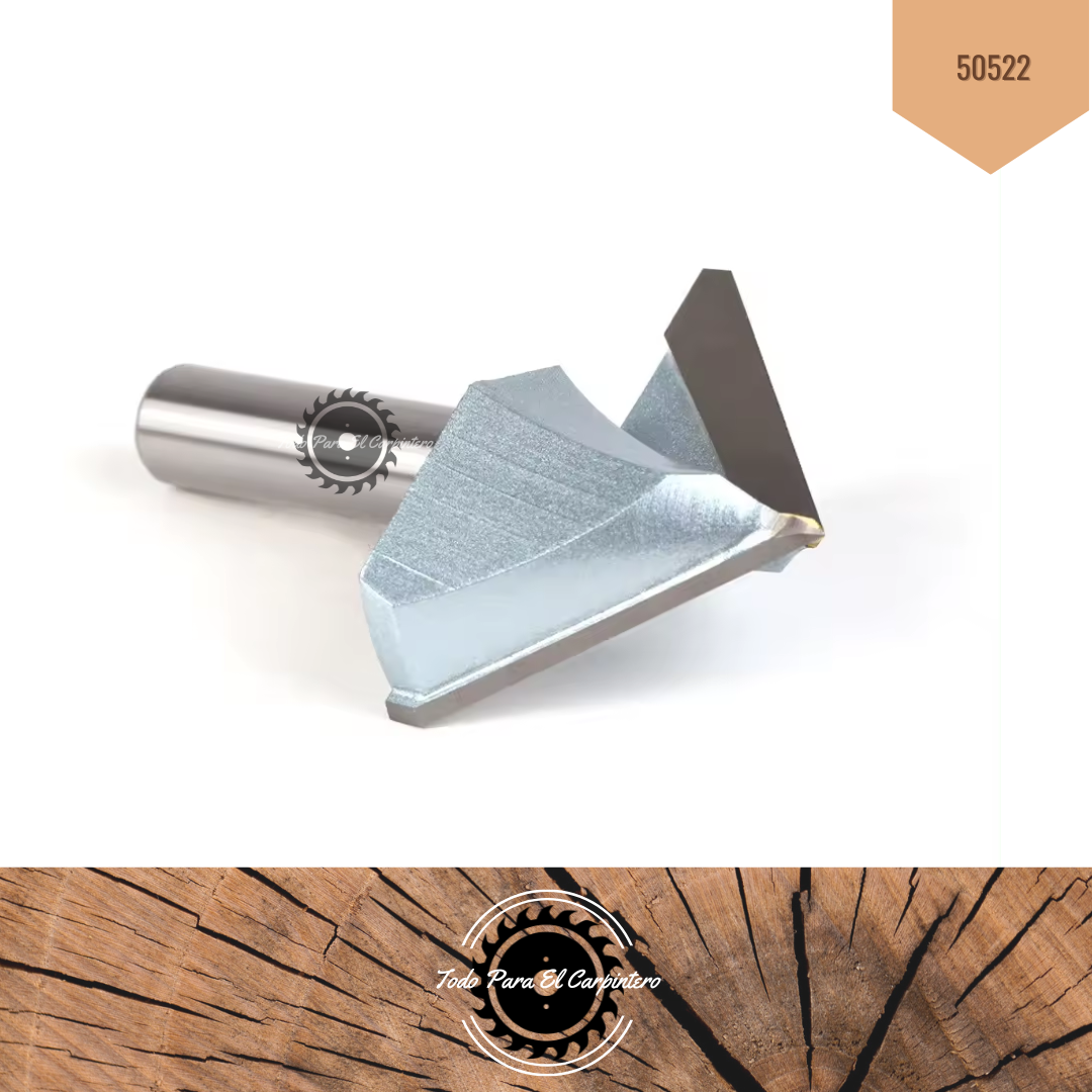 Fresa punta 90° 1/2 x 2-3/8" TPC 50523 - Imagen 2