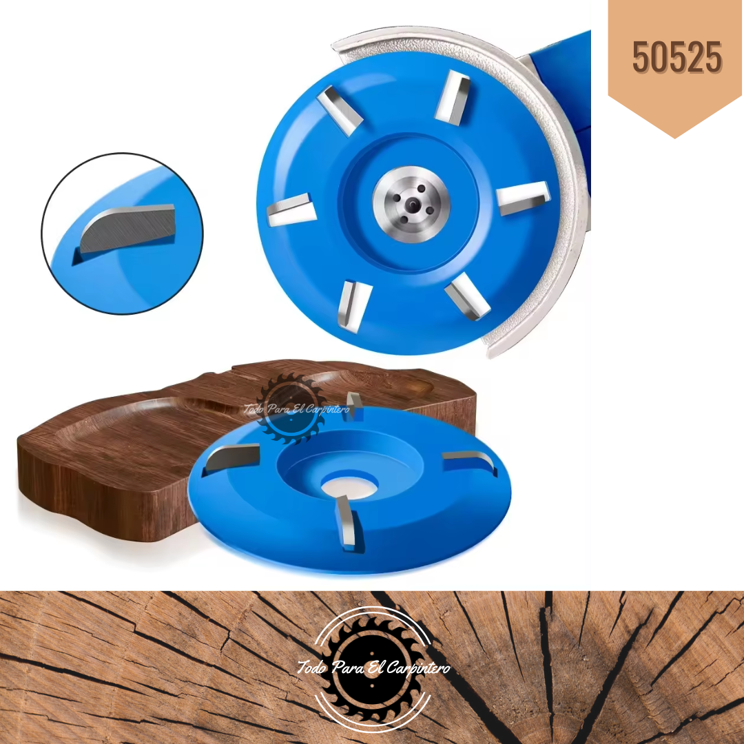 Disco de desbaste con insertos para vaciado TPC Tools 50525 - Imagen 3