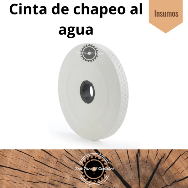 Cinta de chapeo blanca - Imagen 2