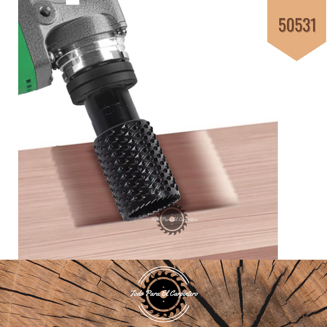 Cilindro escofina para madera TPC Tools 50531 - Imagen 5
