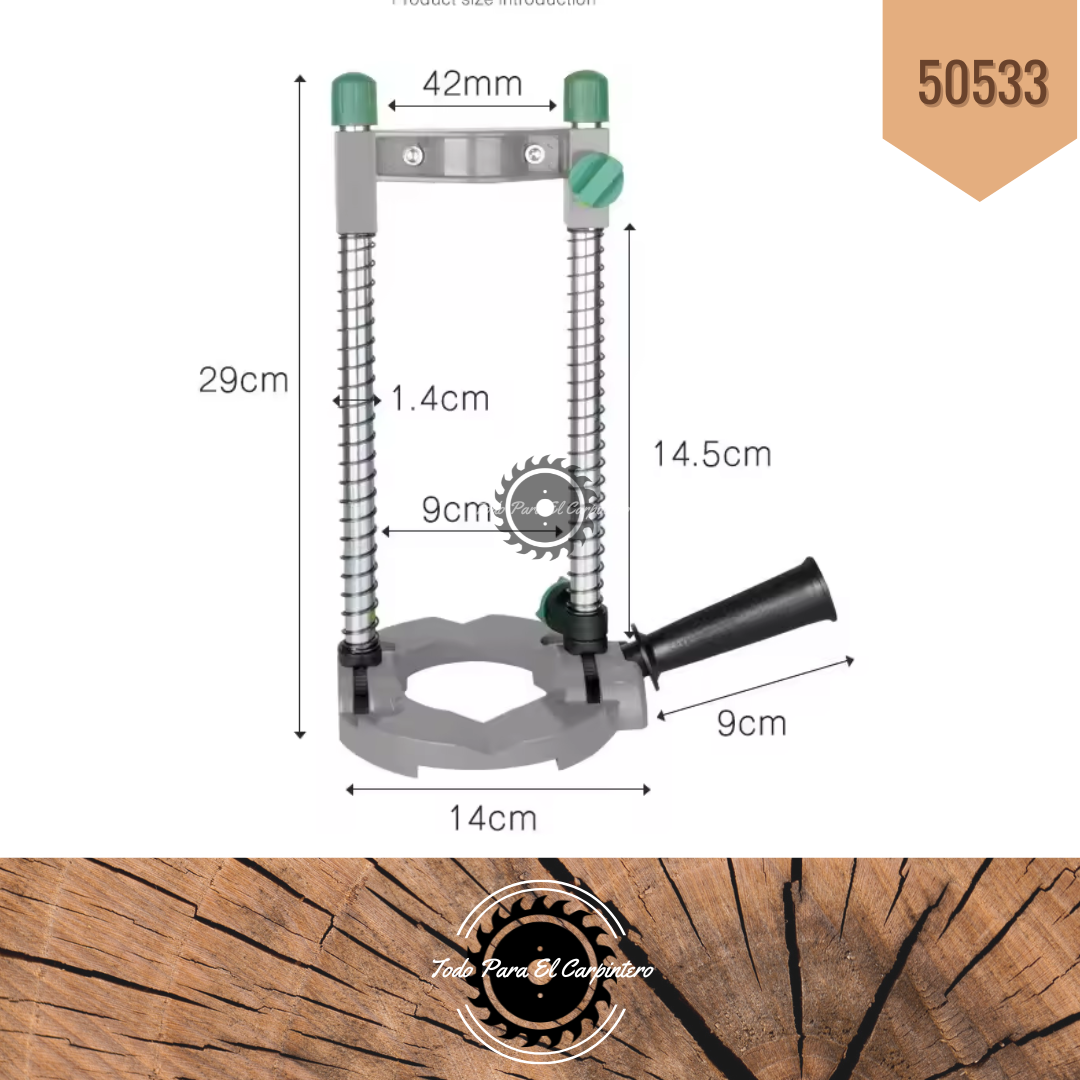 Localizador y Soporte inclinable para taladro de mano - Imagen 2