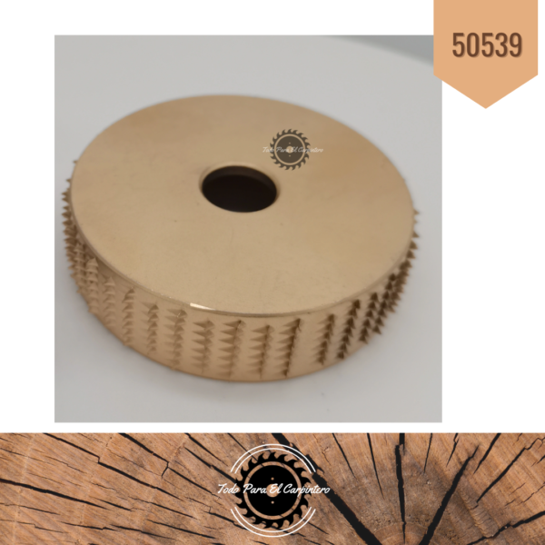 Disco de desbaste para acanalado TPC Tools 50539 - Imagen 3