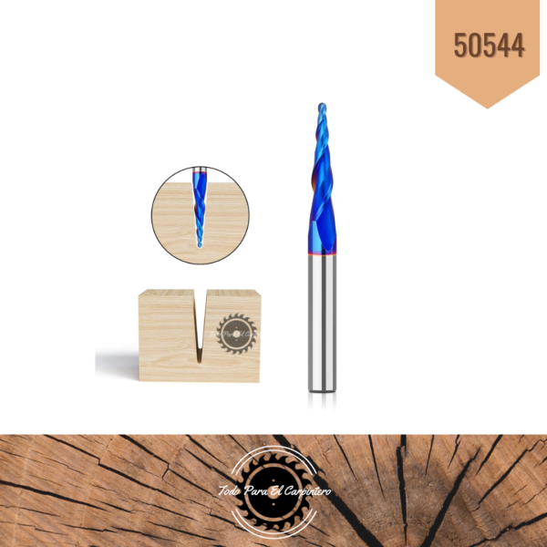 Fresa Carburo conica 50552