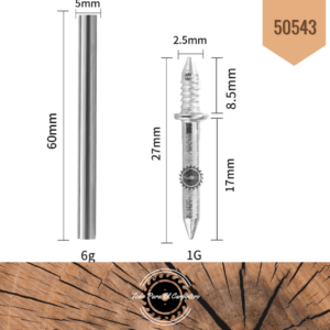 Clavos de 2 puntas para colocacion de contramarcos