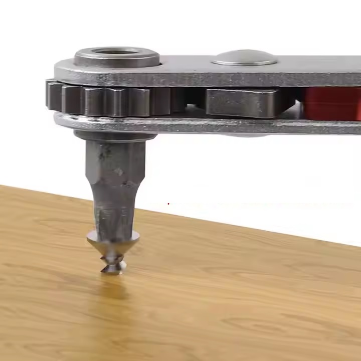 Llave crique para puntas de 1/4 bidireccional oblicua - Imagen 2