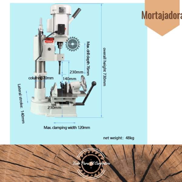 mortajadora 1200W - Imagen 5