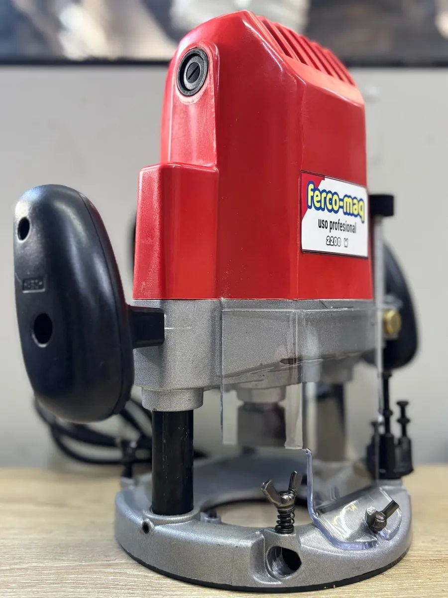 Electro Fresadora Ferco Mac 2100W uso Industrial - Imagen 3