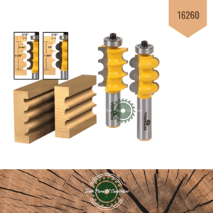 Triple entallado macho + Hembra 1-3/8 yonico 16260