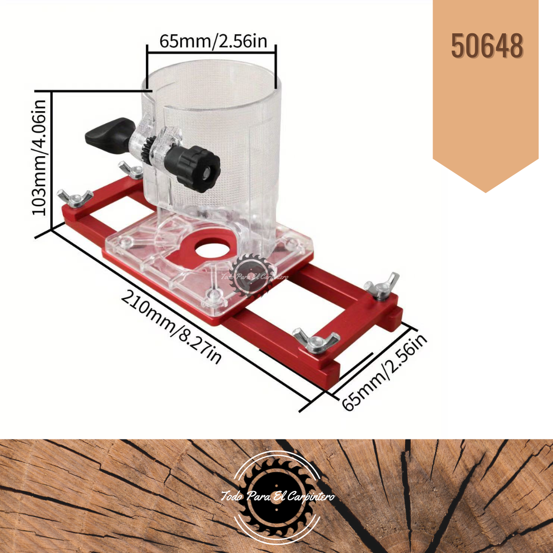 Soporte de Paralela para ruter con base - Imagen 5