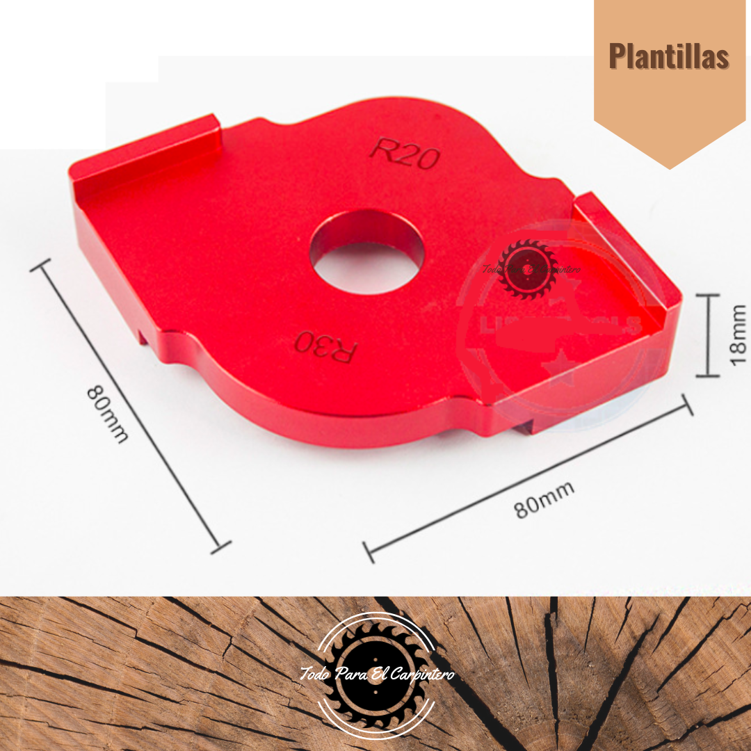 Plantilla para hacer radios aluminio R5/R10 tpc 50703 - Imagen 3
