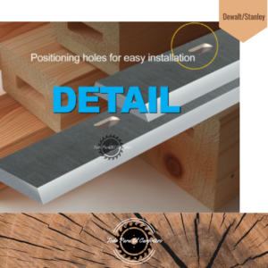 Cuchillas Cepillo HSS Stanley 733 319 mm