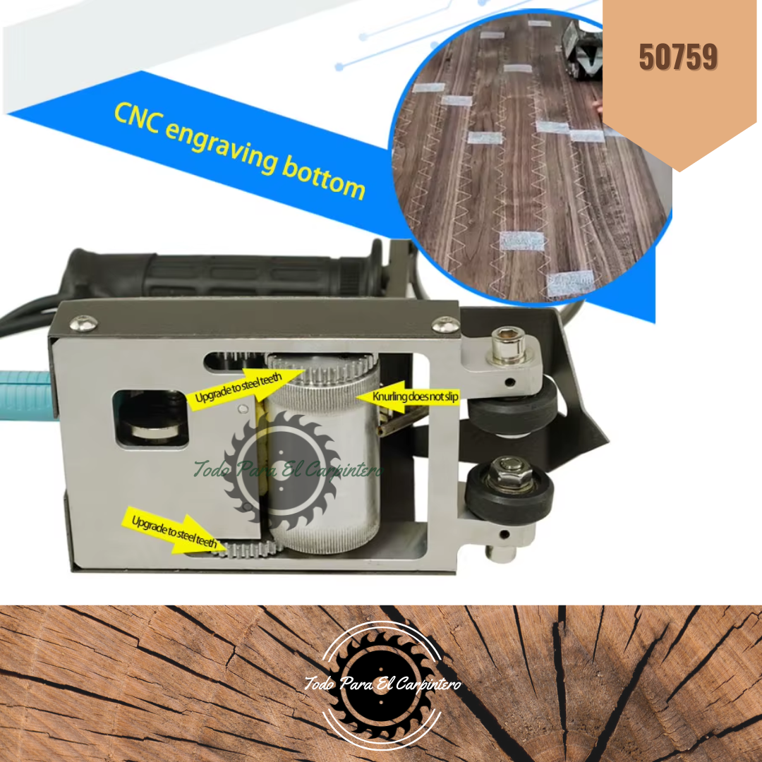 Maquina de coser chapa de madera - Imagen 2